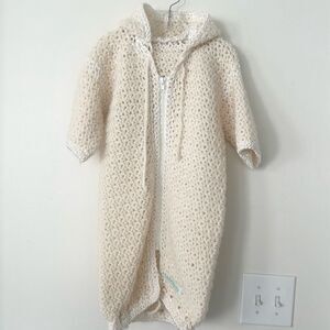 La Bertique den Recher FOUNDATION PRiNCESSE GRACE Baby Knit Bunting Suit